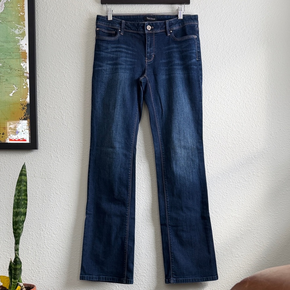Women's White House Black Market Bootcut Blue Jeans